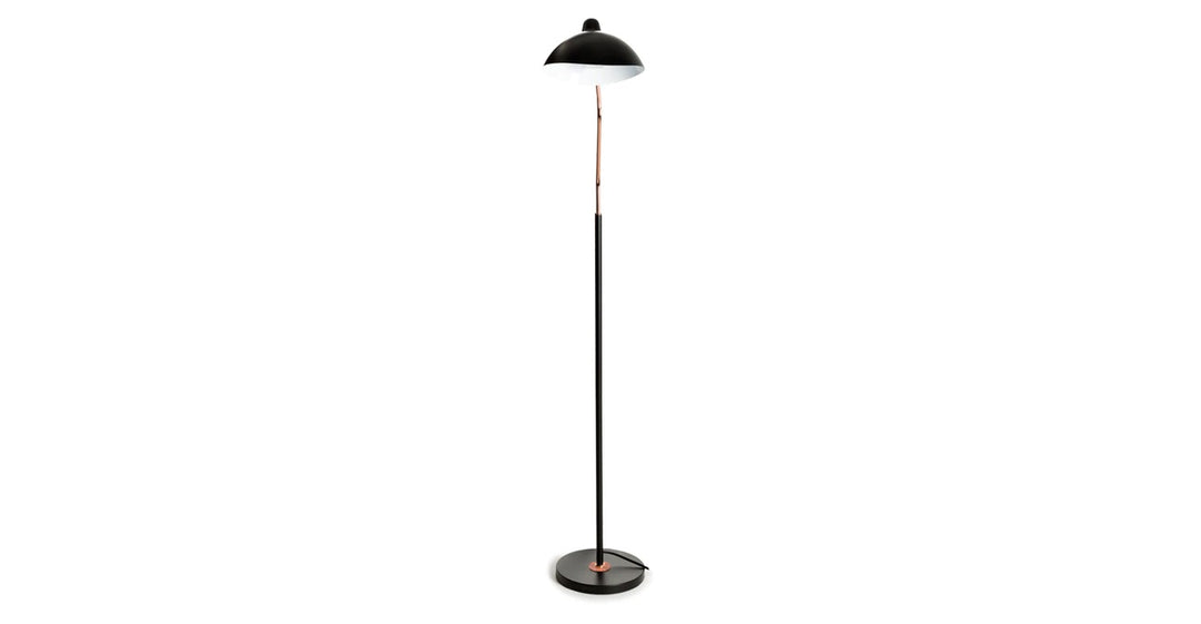 Leap Black Floor Lamp