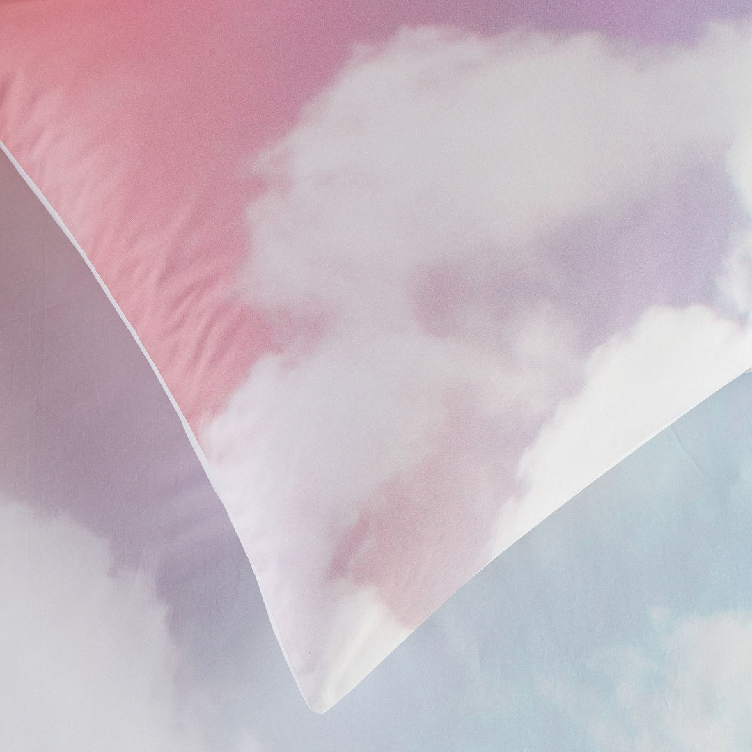 Rainbow Sky Organic Duvet Cover twin
