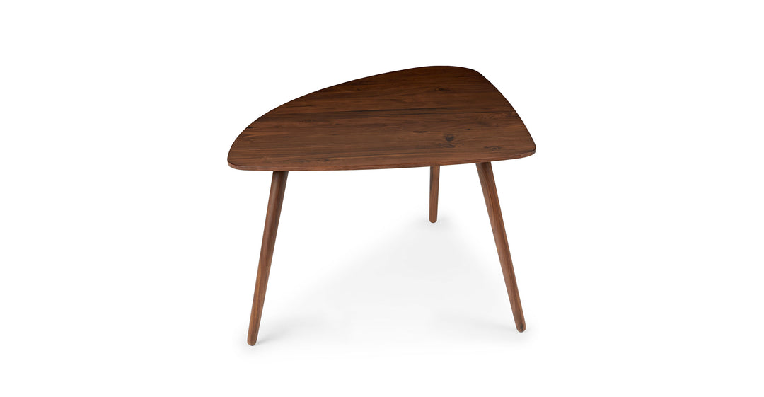 Amoeba Wild Walnut  Wide Coffee Table