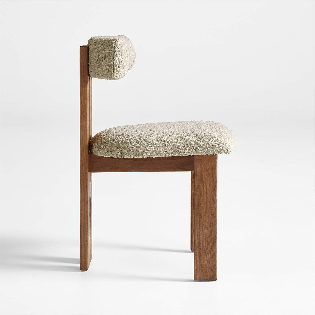 Ceremonie Natural Boucle Dining Chair