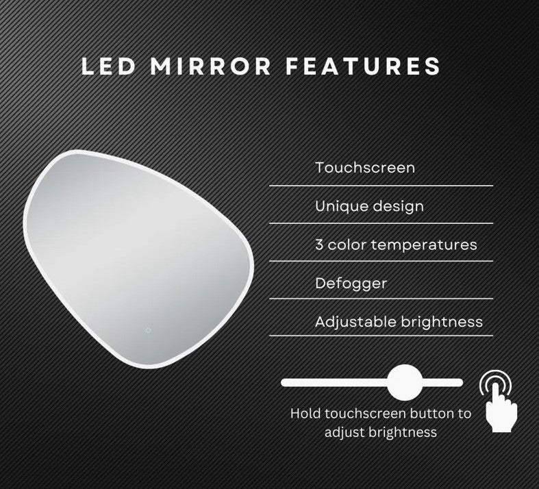 Casiyah Free Form Mirror