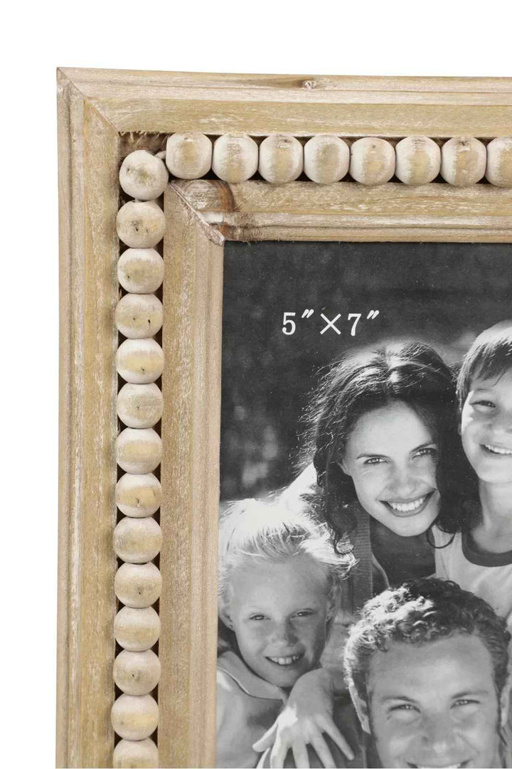 Tate Wood Single Picture Frame in Light Brown With Frame-5"x7"