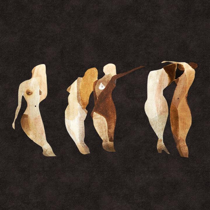 Five Muses Pillow with Insert-23"x11"