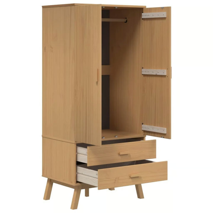 Pine Wood Armoire