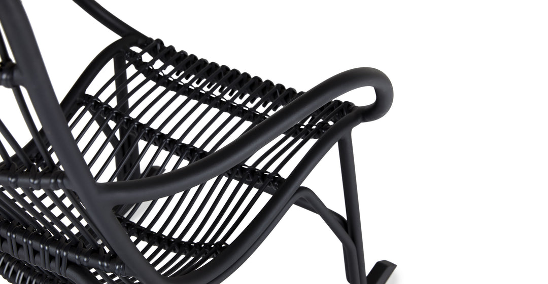 Medan Graphite Rocking Chair