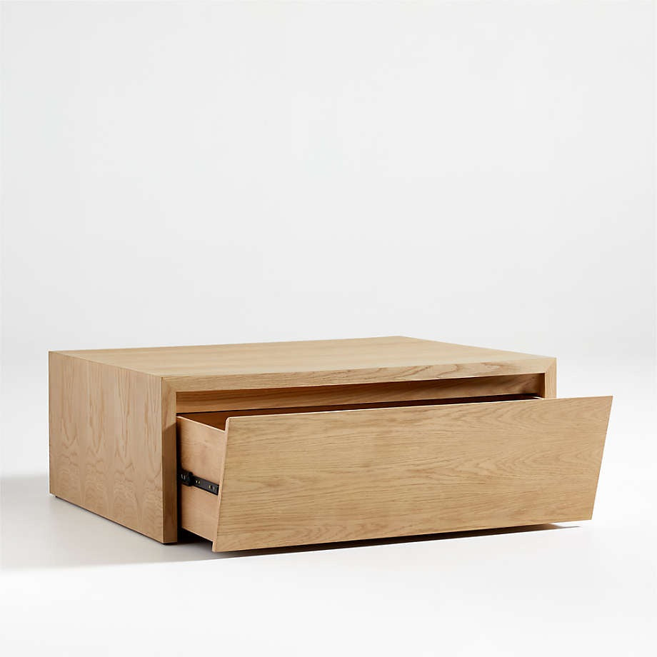 Vander Natural Wood Storage Coffee Table