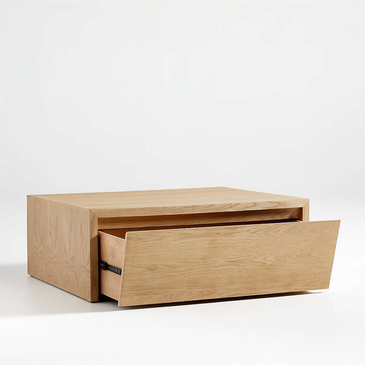 Vander Natural Wood Storage Coffee Table