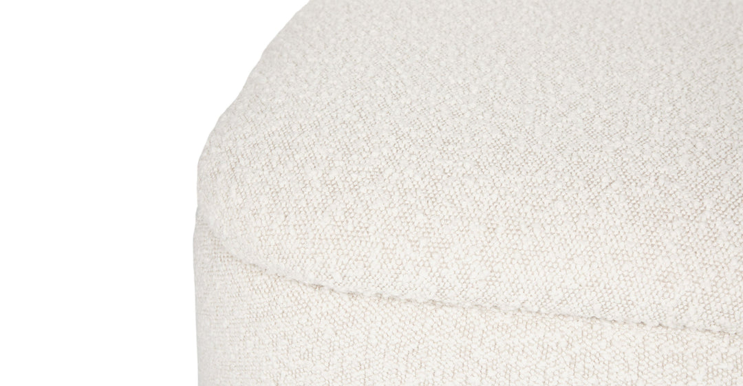 Maribo Ivory Boucle Storage Ottoman