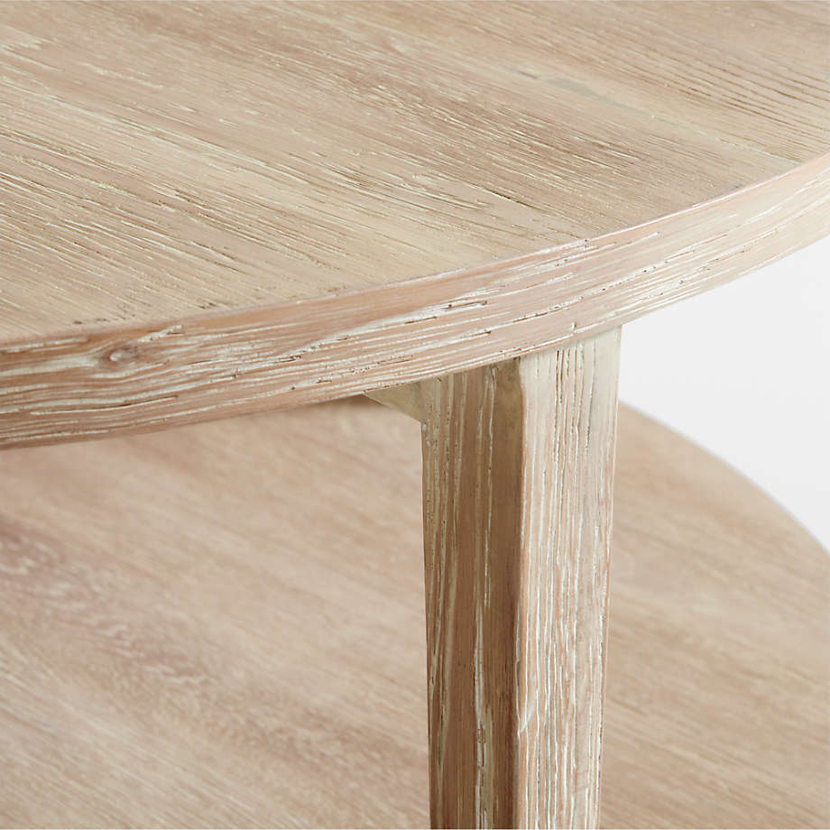 Clairemont Round Natural Coffee Table