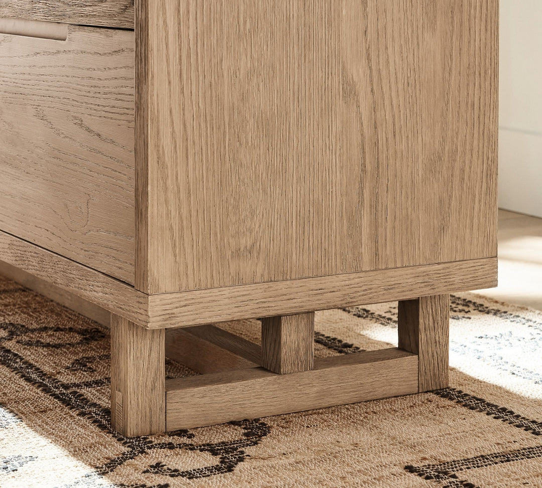 Portola L Shape Rotating Desk-Left