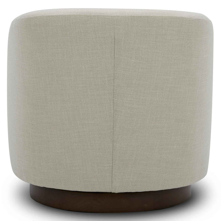 Bennett Upholstered Swivel Barrel Chair