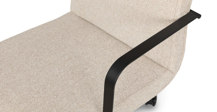 Gerven Cobblestone Ivory Office Chair