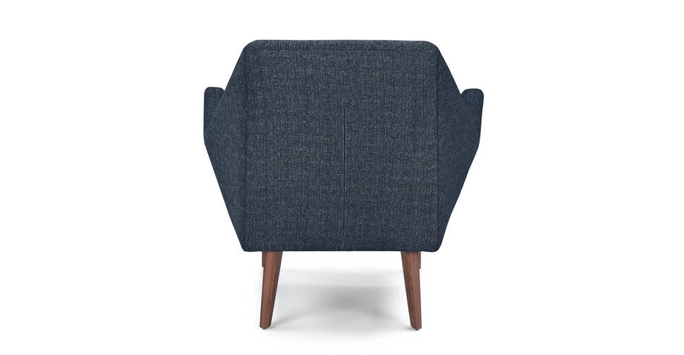 Angle Denim Blue Chair