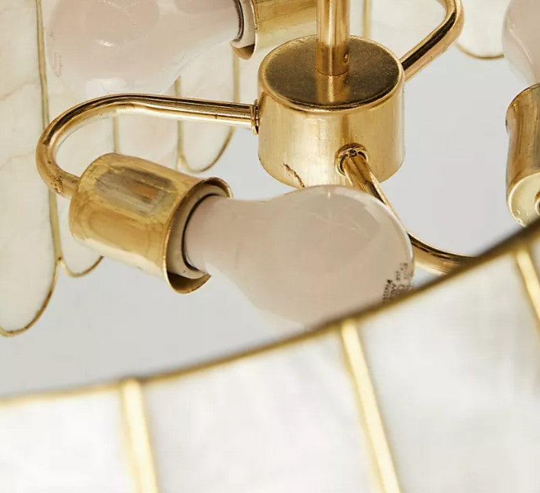 Madelyn Oval Faceted Chandelier