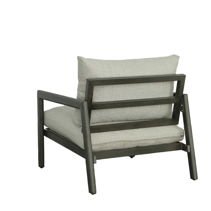 Kasey Powder Coated Aluminum Outdoor Lounge Chair