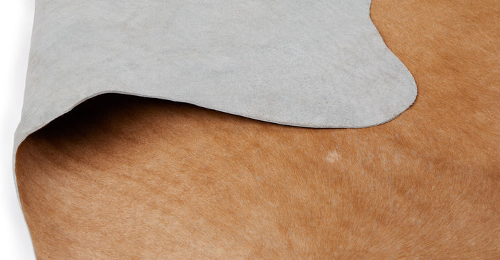 Cossa Cowhide Brown Rug-5'x8'