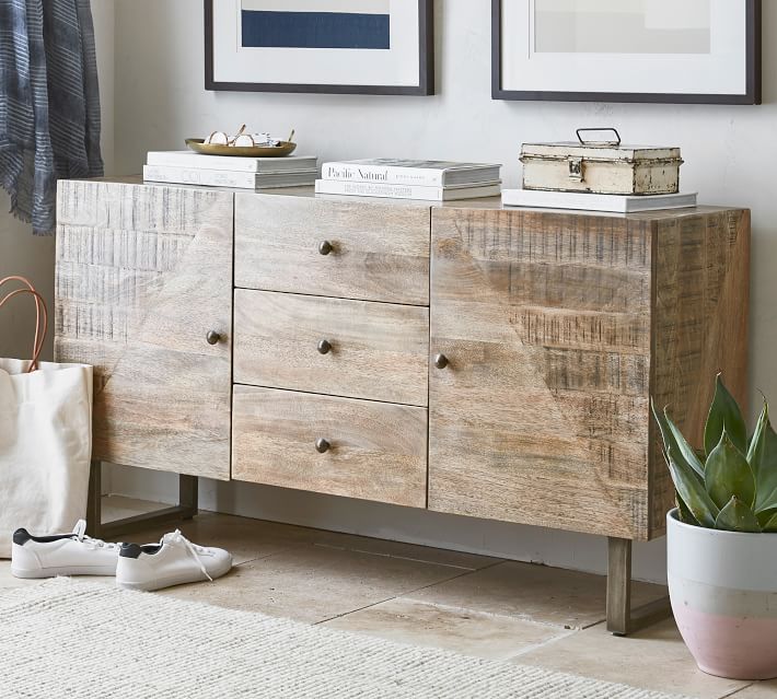 Planked 50&quot; Sideboard Buffet - Distressed Mango