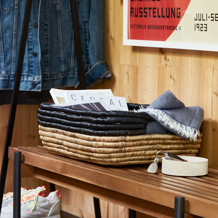 Woven Seagrass Underbed Storage Basket