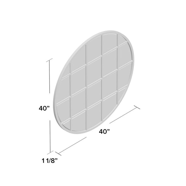 Yatendra Farmhouse Country Accent Mirror