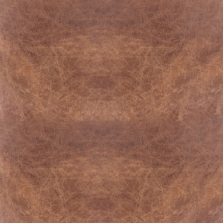 Cherise Leather Pouf Ottoman