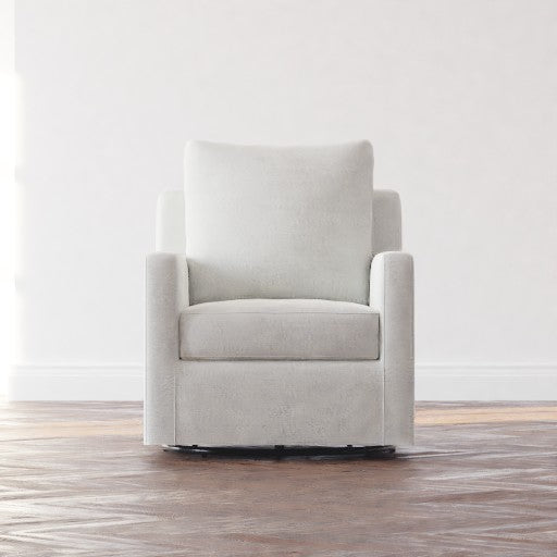 Ayden Square Arm Slipcovered Swivel Glider