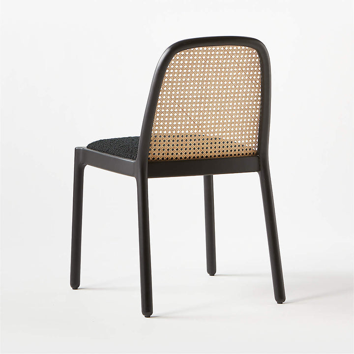 Nadia Black Cane Chair