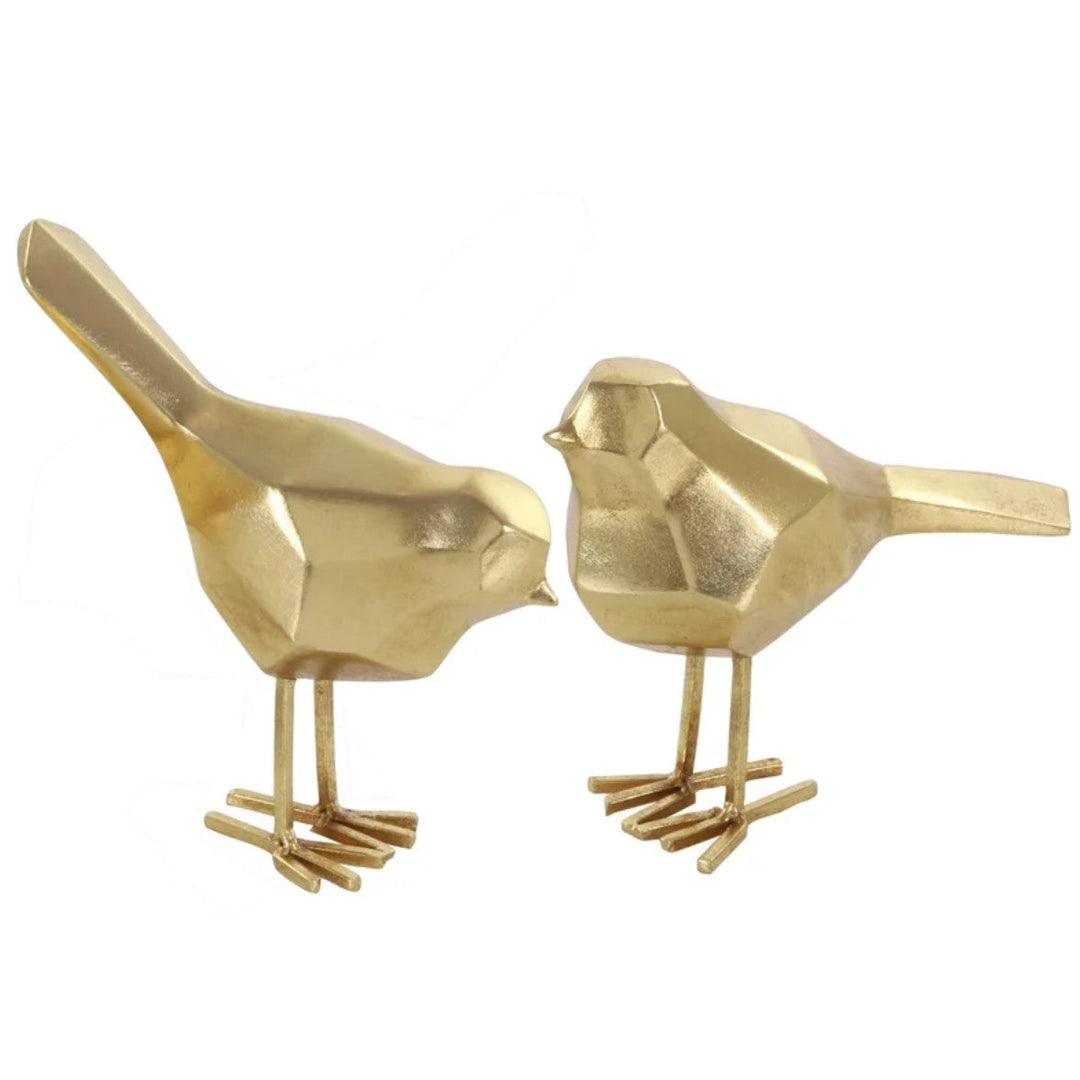 Glam Handmade Bird Sculpture 7"