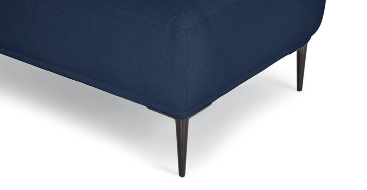 Abisko Aurora Blue Ottoman