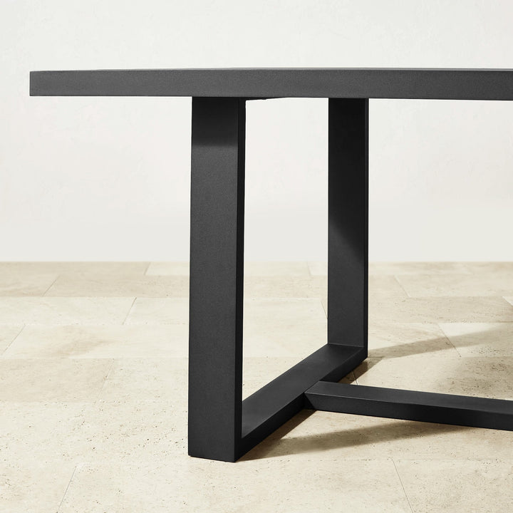 Ojai Outdoor Metal Dining Table