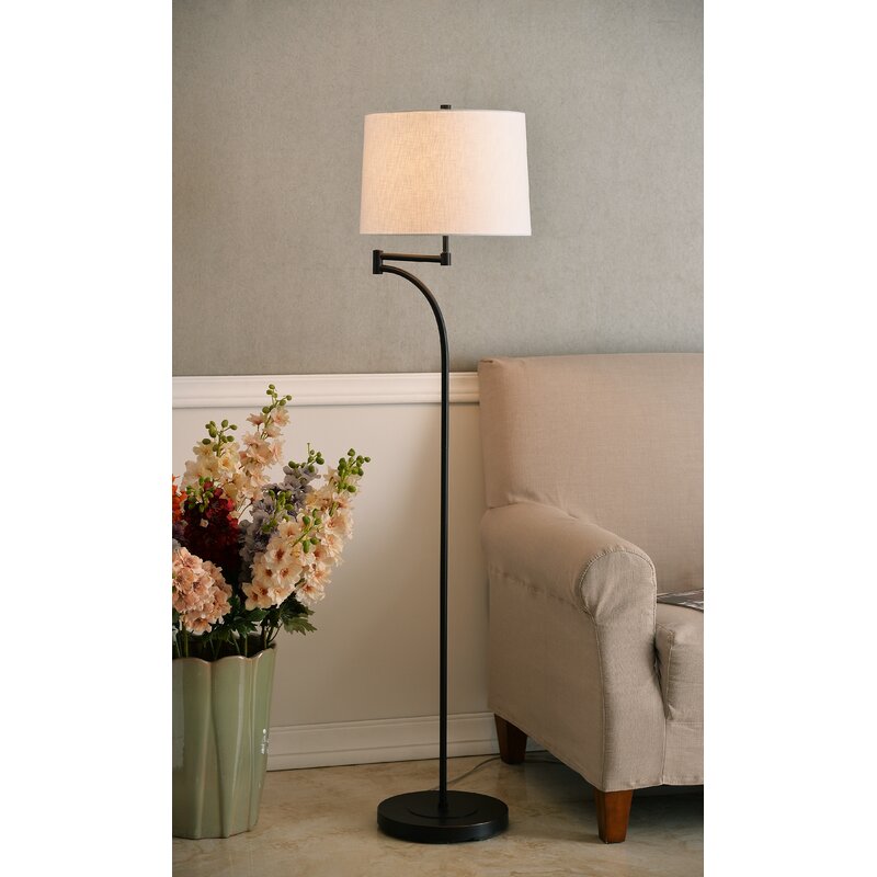 Anneliese Swing Arm Floor Lamp