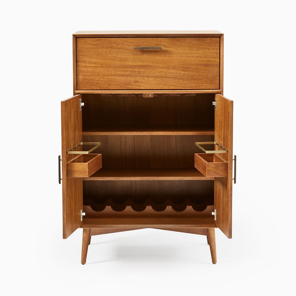 Mid Century Bar Cabinet Acorn