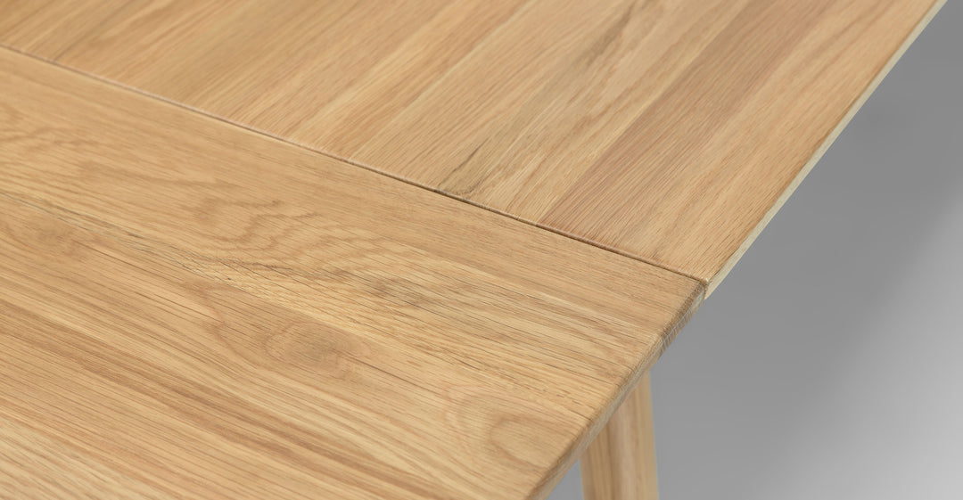 Seno Oak Dining Table, Extendable