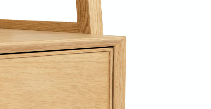 Fantol Oak Storage Shelf