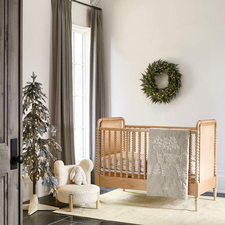 Sherpa Cream White Bear Kids Play Chair