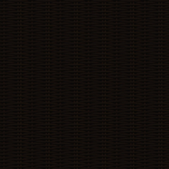 Rattan Basket with Cutout Handles