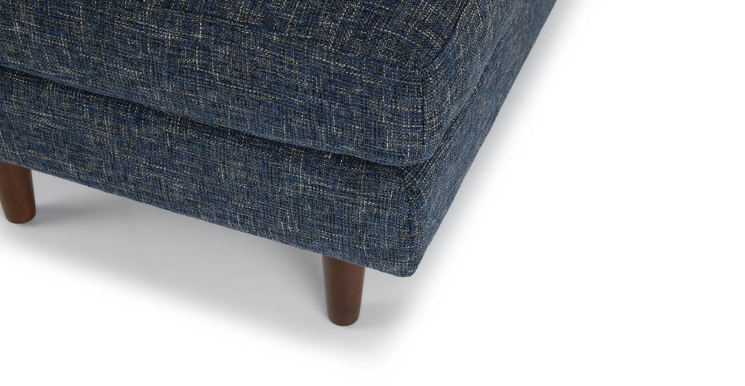 Sven Neptune Blue Ottoman