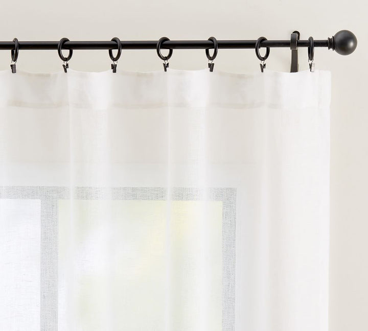 Emery Sheer Curtain-96"