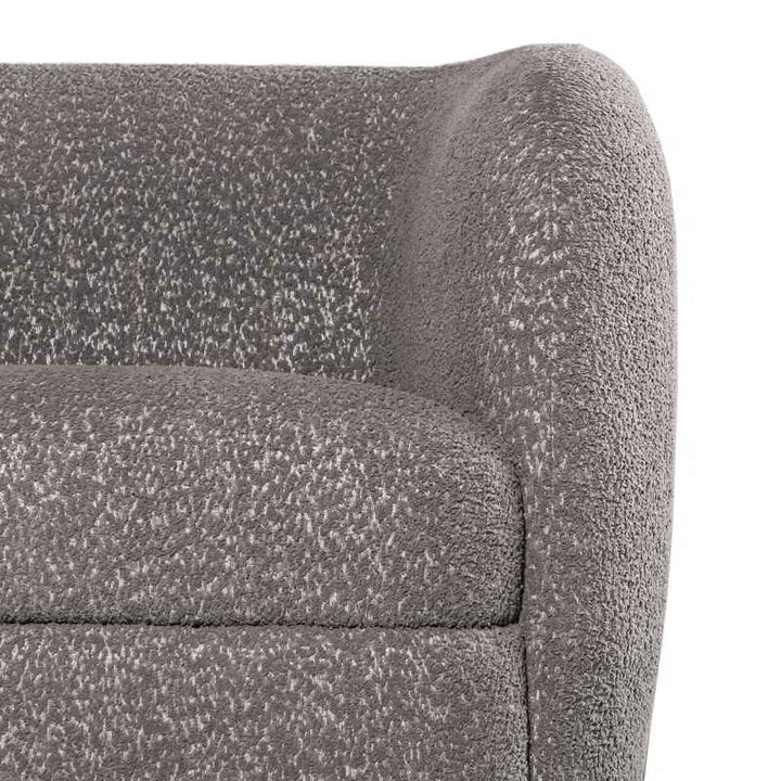 Tuxedo Arm Curved Sofa