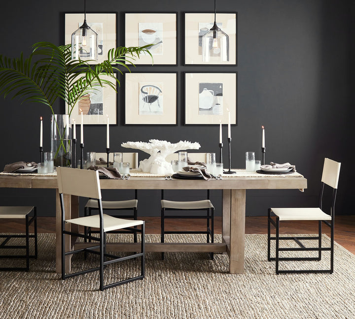 Faux Oversized Palm Leaf Branches