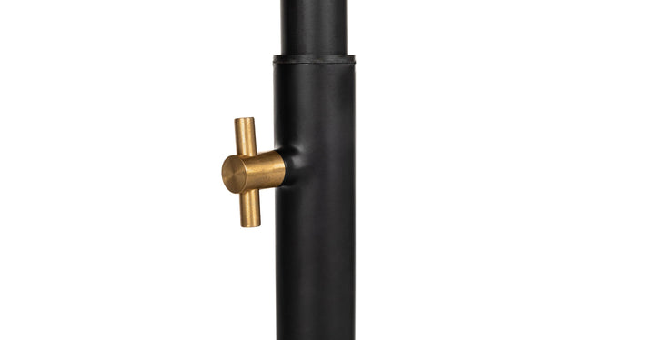 Portima Walnut Adjustable Side Table