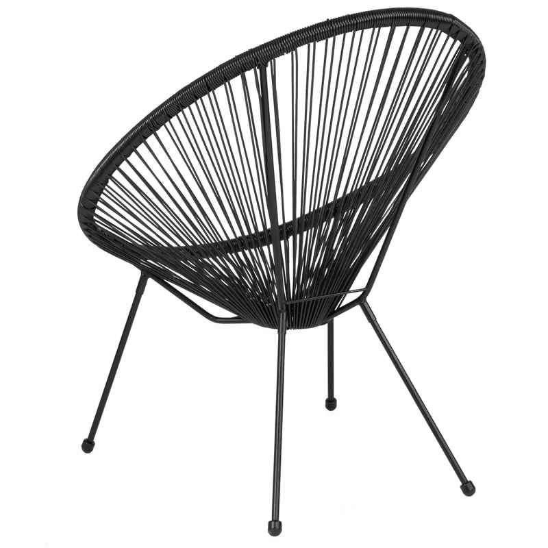 Black Kelleia Patio Chair