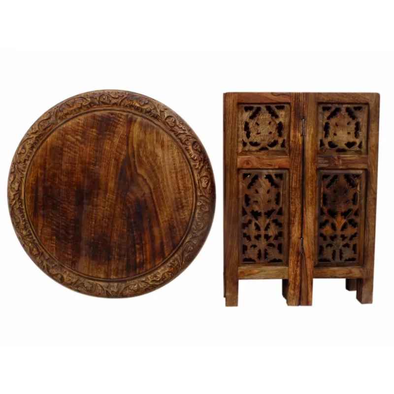 Jolene Solid Wood End Table
