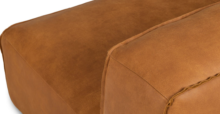 Cigar Rawhide Tan Loveseat