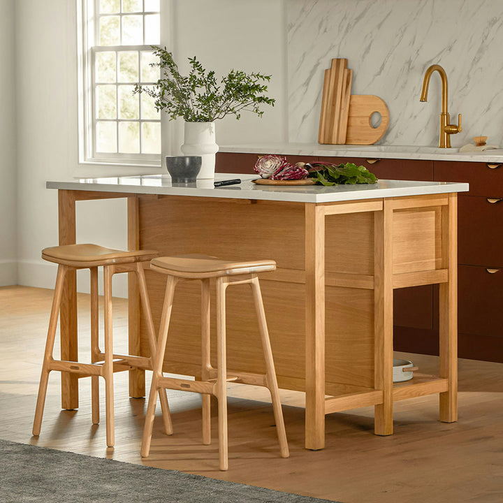 Esse Leather Counter Stool