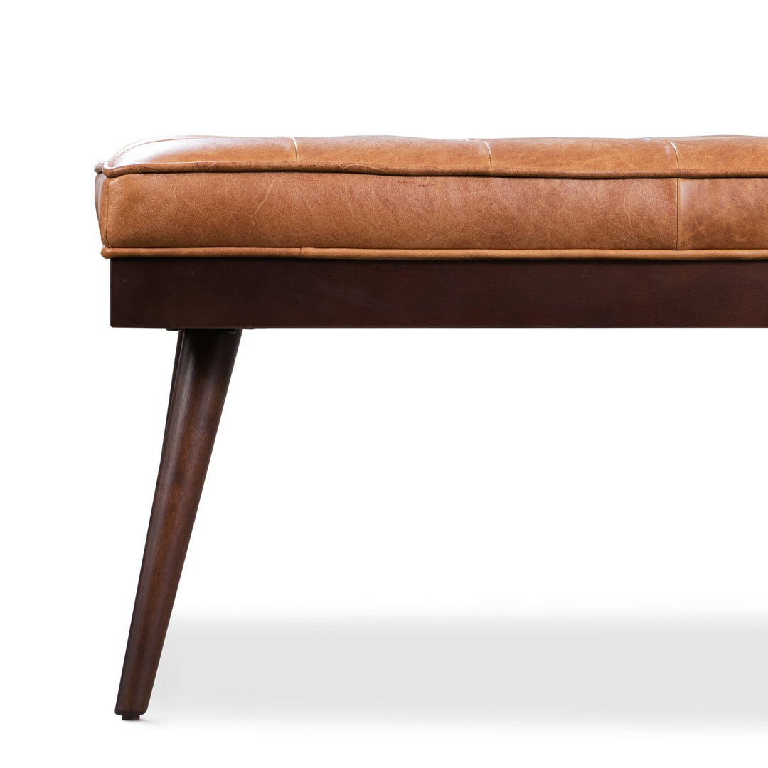 Luca Leather Bench