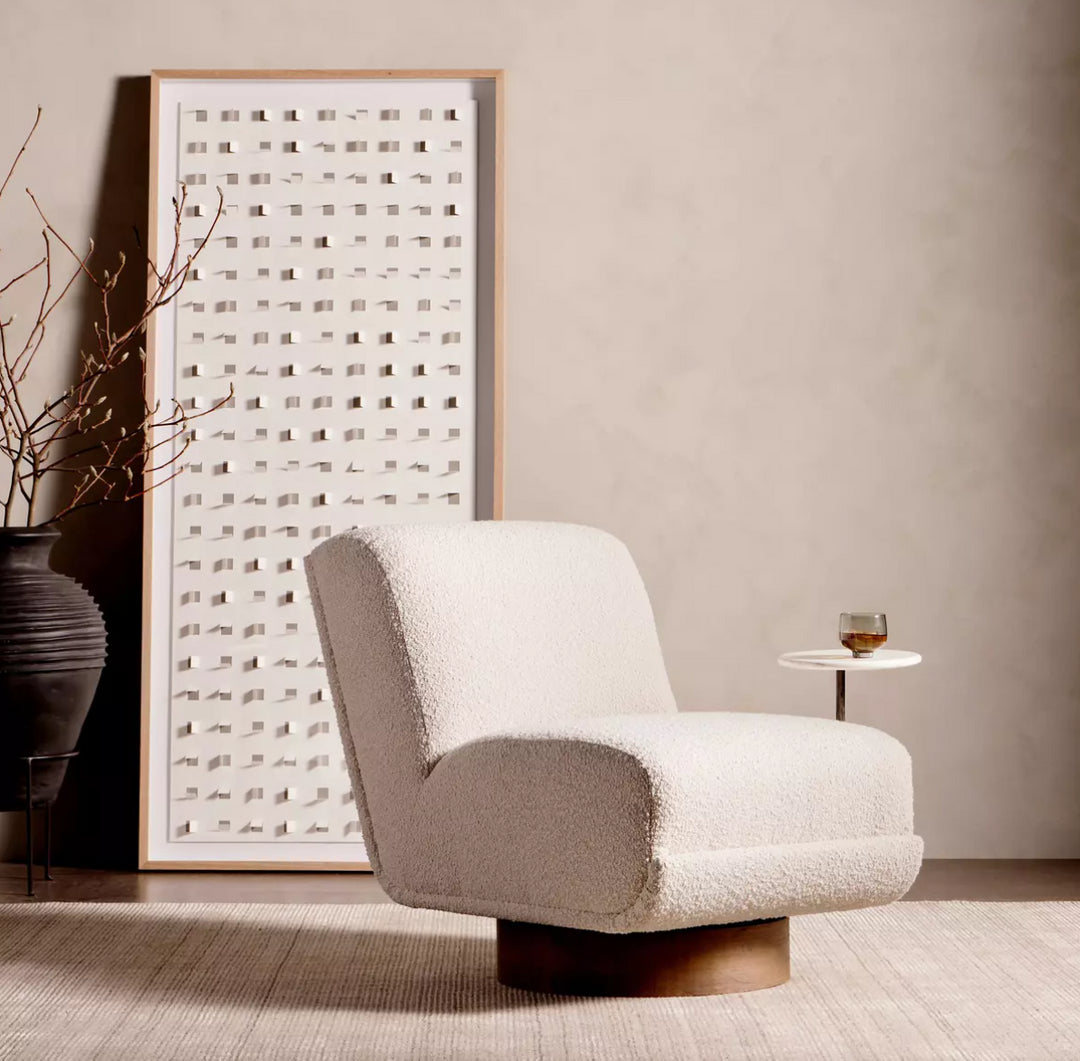 Wynn Swivel Chair and Table