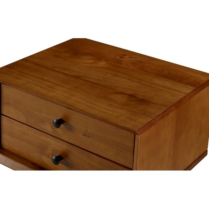 Grady 2 - Drawer Solid Wood Nightstand