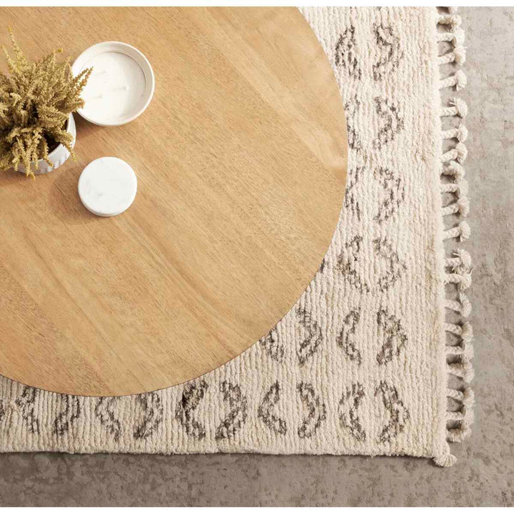 Aamnah Prayash Tiered Round Living Room Coffee Table