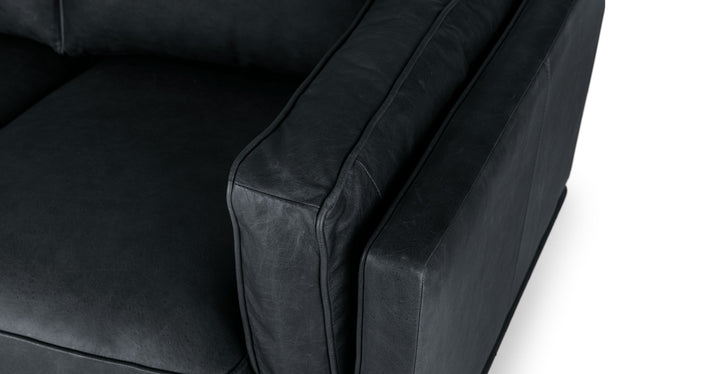 Timber Charme Black Sofa