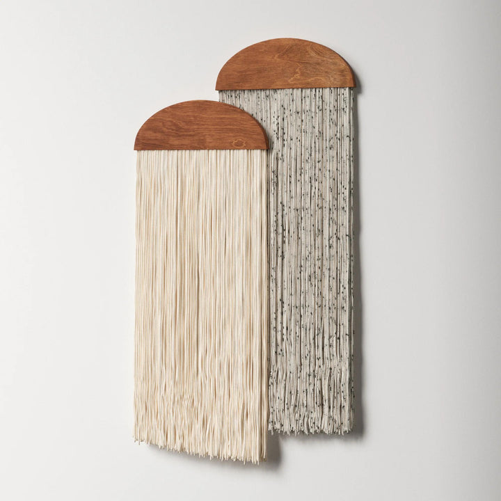 Macrame Knotting Blended Fabric Wall Hanging 2